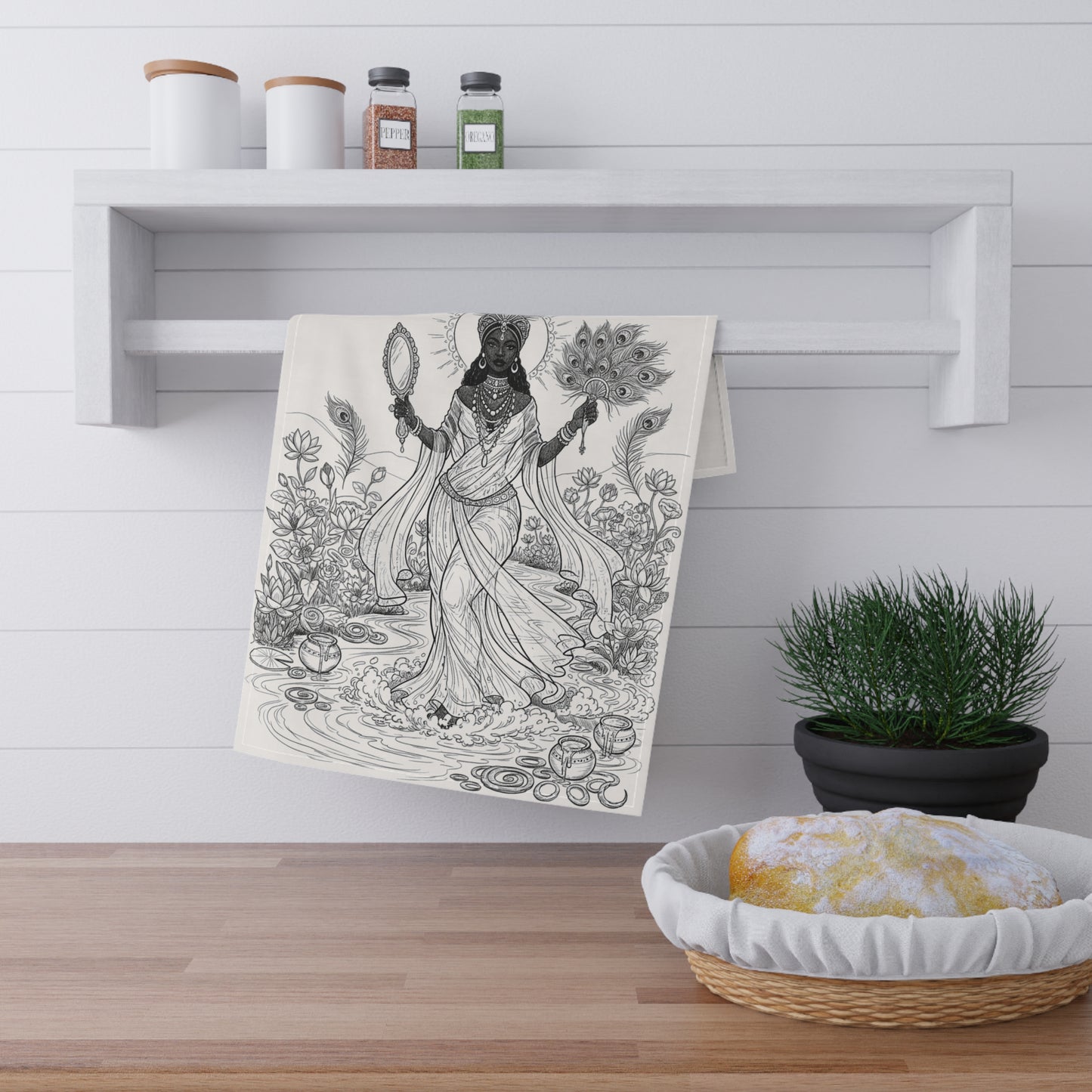 Oxum Tea Towel