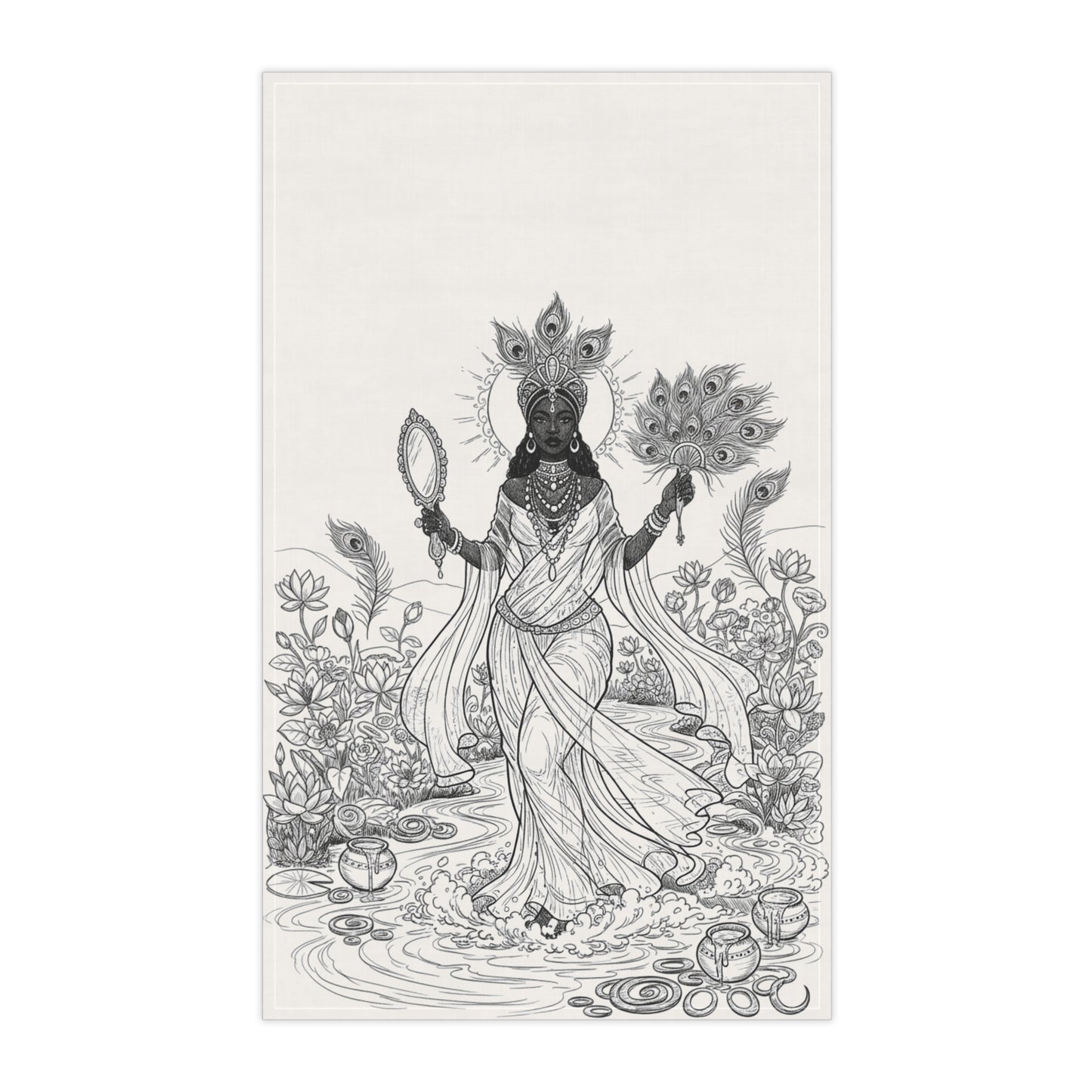Oxum Tea Towel