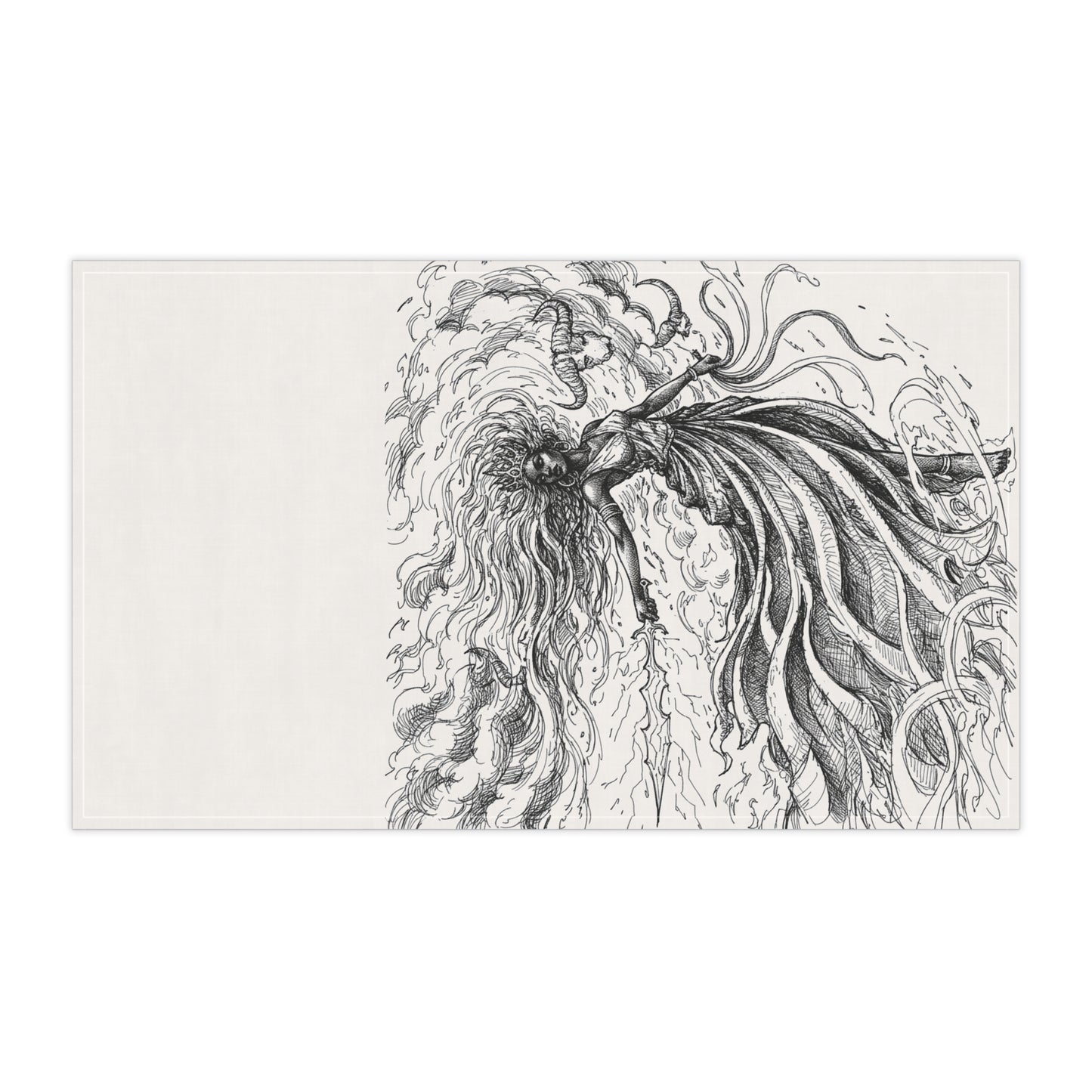 Iansã - Tea Towel